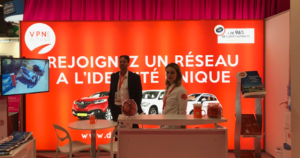 Le stand VPN Autos au salon de la franchise 2018