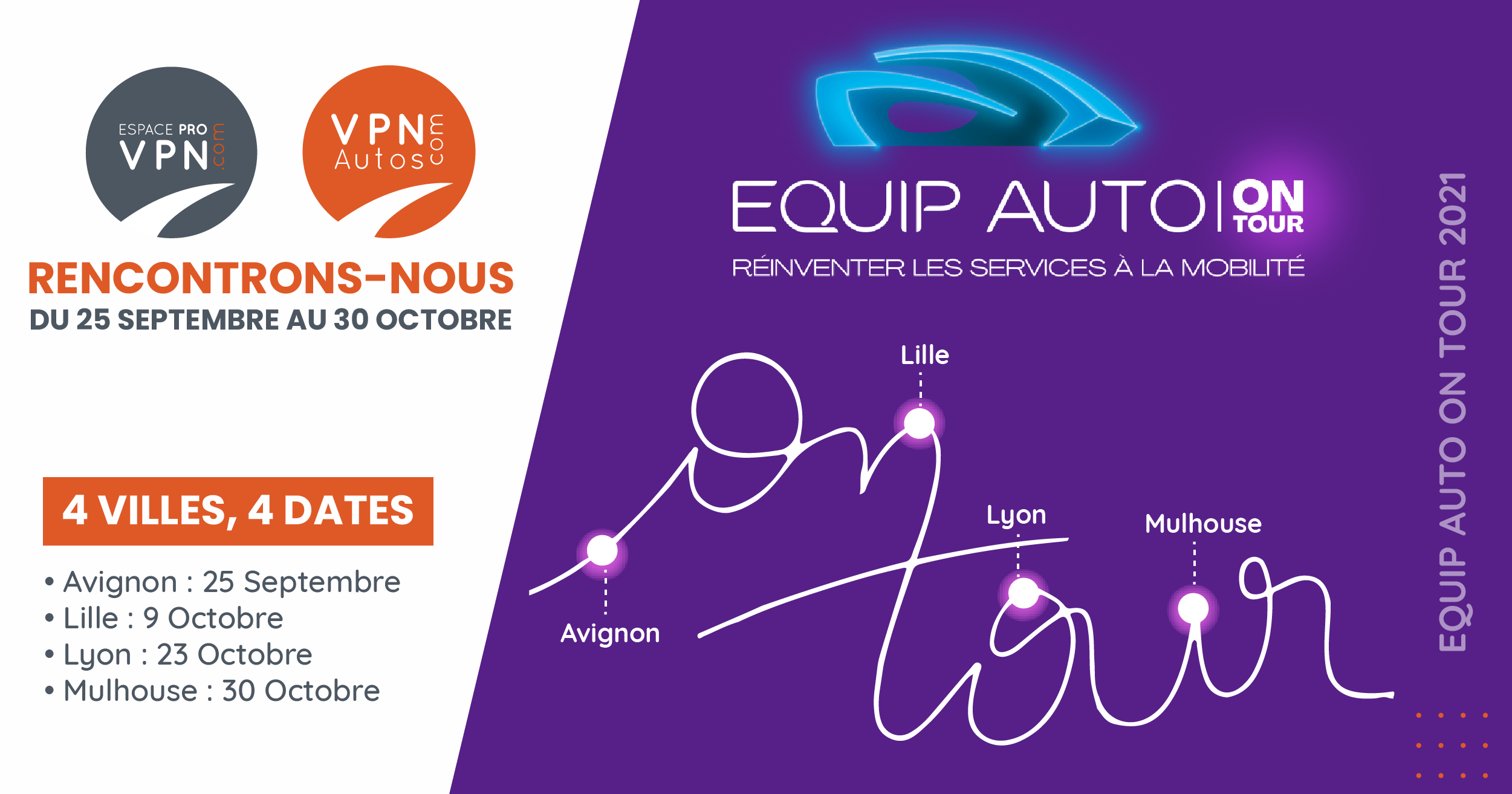 Retrouvez nous au salon EQUIP AUTO