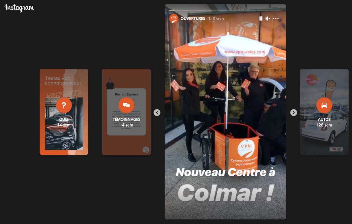 Les Stories sur Instagram sont une bonne stratégie de marketing digital pour cibler les plus jeunes