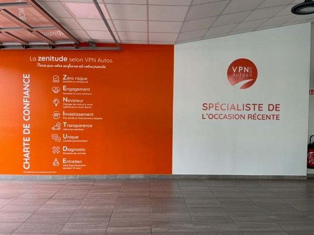 Affichage de la charte "Zénitude" de VPN Autos